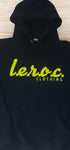l.e.r.o.c. clothing hoodie flo yellow